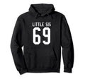 Number 69 Little Sis Biggest Fan Hoodie - Custom Art Print for Adults - T-Shirt, Sweatshirt, Hoodie