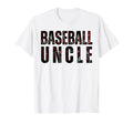 Baseball Uncle Family Matching T-Shirt - Fun Novelty Design for Adults - T-Shirt, Sweatshirt, Hoodie