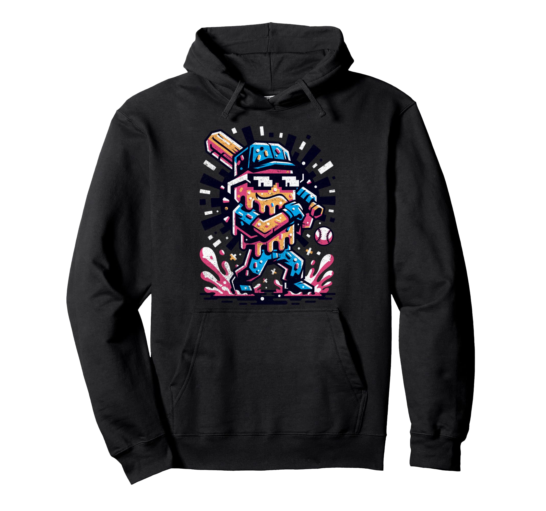 Baseball Drip Gamer Gifts T-Shirt - Graphic Print Unisex - T-Shirt, Sweatshirt, Hoodie