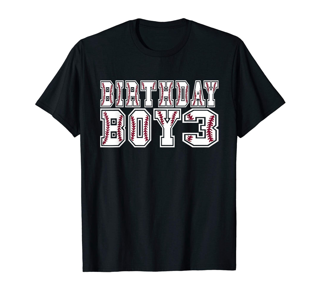3Rd Birthday 3 Years Old Baseball T-Shirt - Unique Graphic for Adults - T-Shirt, Sweatshirt, Hoodie