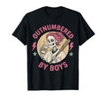 Mom Skeleton Mothers Day Outnumbered T-Shirt - Trendy Graphic Men Women - T-Shirt, Sweatshirt, Hoodie