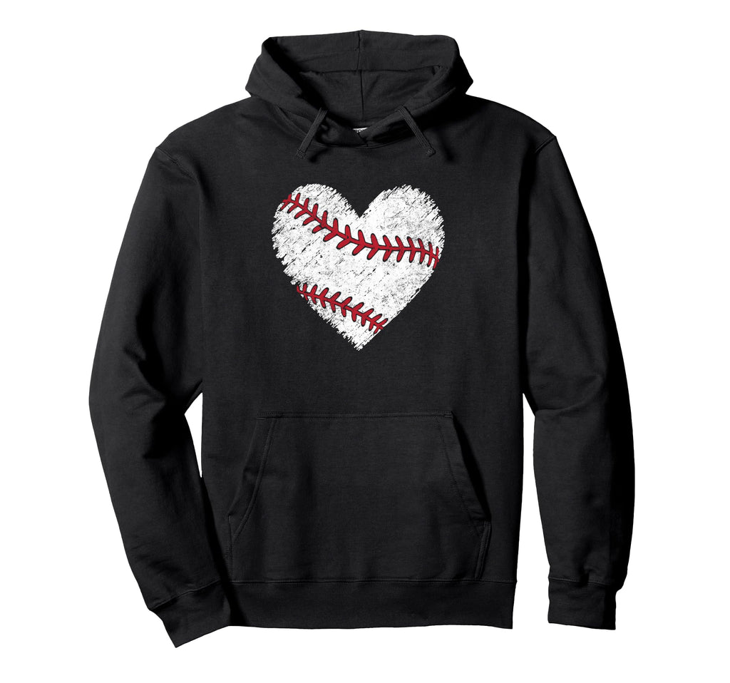 Mothers Day Distressed Heart Hoodie - Casual Everyday Wear for Adults - T-Shirt, Sweatshirt, Hoodie