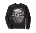 Hippie Boho Skeleton 26 Sweatshirt - Aesthetic Graphic Men Women - T-Shirt, Sweatshirt, Hoodie