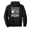 My Favorite Players Call Me Mom Hoodie - Minimalist Print Unisex - T-Shirt, Sweatshirt, Hoodie