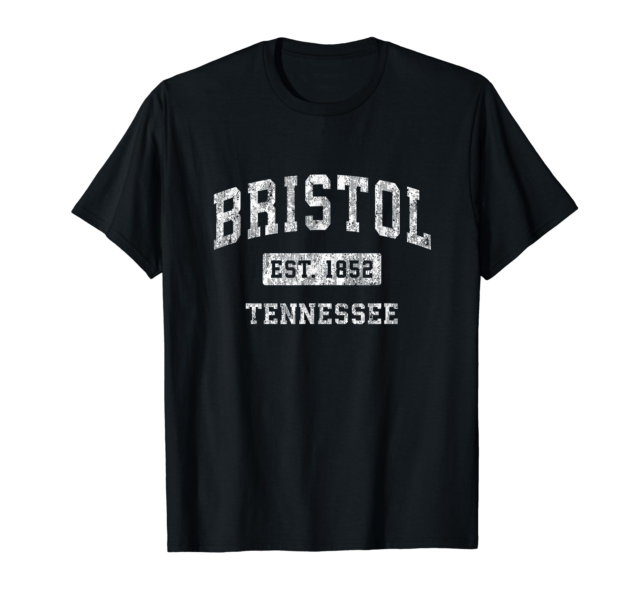 Bristol Tennessee Tn Established Sports T-Shirt - Graphic Print Men Women - T-Shirt, Sweatshirt, Hoodie