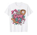 Baseball Player Game Day Mom Mothers Day T-Shirt - Graphic Print Unisex - T-Shirt, Sweatshirt, Hoodie