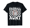 Groovy My Baseball Aunt Era Baseball T-Shirt - Trendy Graphic Men Women - T-Shirt, Sweatshirt, Hoodie