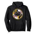 Maryland Flag Blue Crab Circle Distressed Hoodie - Minimalist Print Unisex - T-Shirt, Sweatshirt, Hoodie