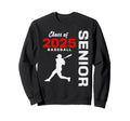 Baseball Senior Matching Class 2025 Sweatshirt - Custom Art Print Unisex - T-Shirt, Sweatshirt, Hoodie