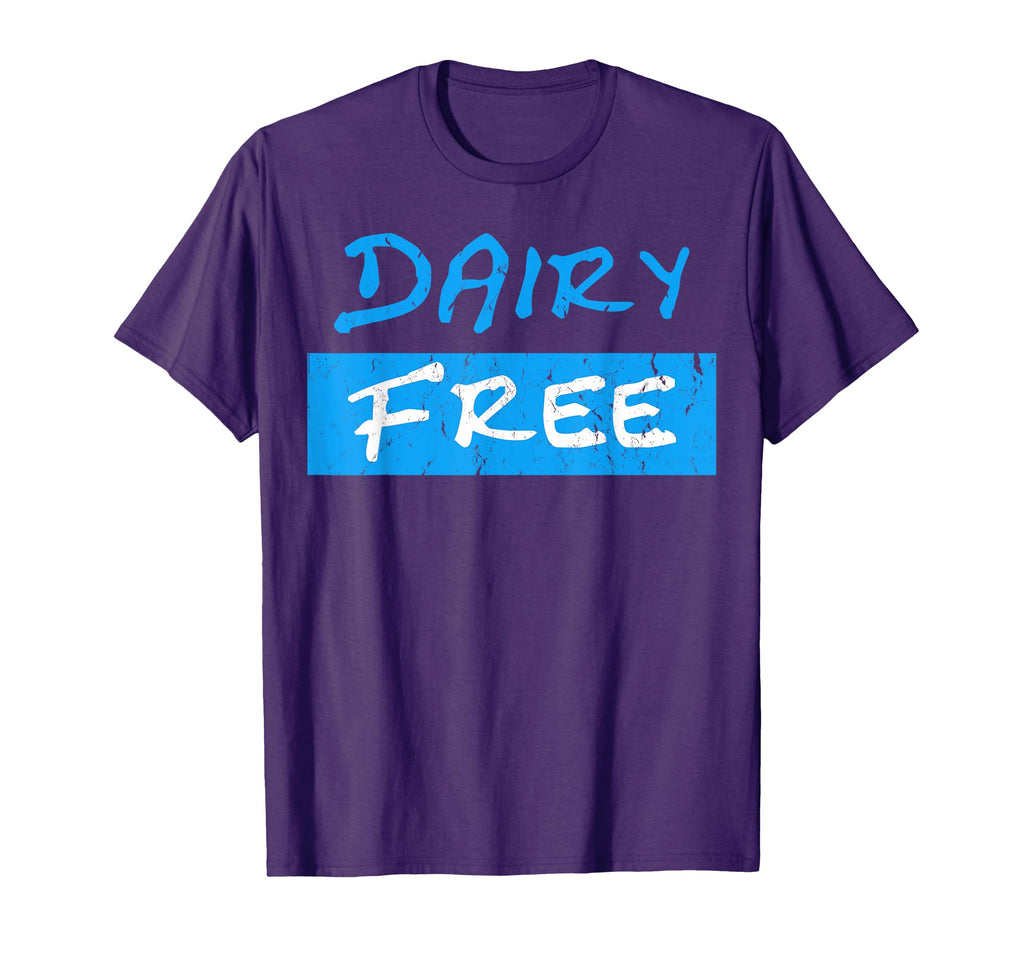 Dairy Free No Milk Distressed T-Shirt - Novelty Apparel Unisex - T-Shirt, Sweatshirt, Hoodie