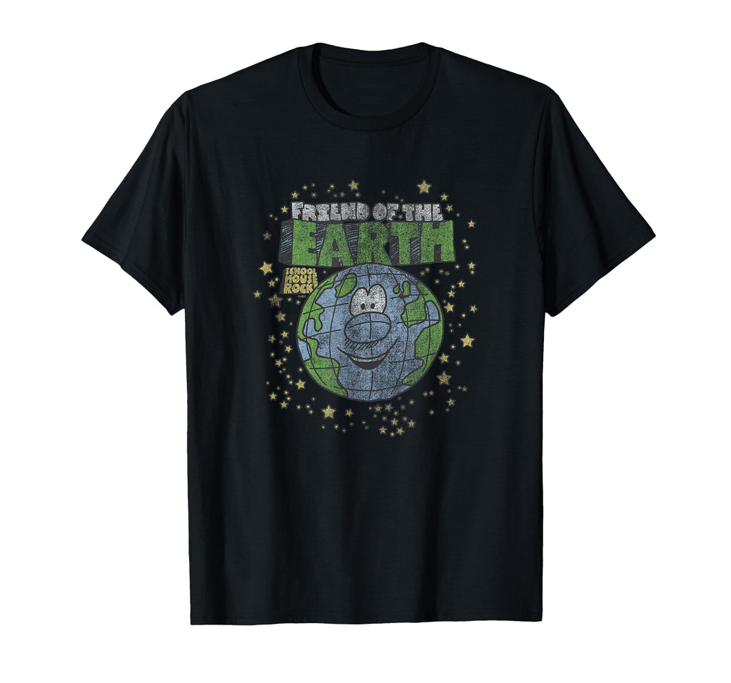 Schoolhouse Rock Friend Earth T-Shirt - Casual Everyday Wear Men Women - T-Shirt, Sweatshirt, Hoodie