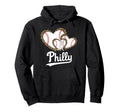 Leopard Baseball Heart Baseball Mom Fan Hoodie - Graphic Print for Adults - T-Shirt, Sweatshirt, Hoodie