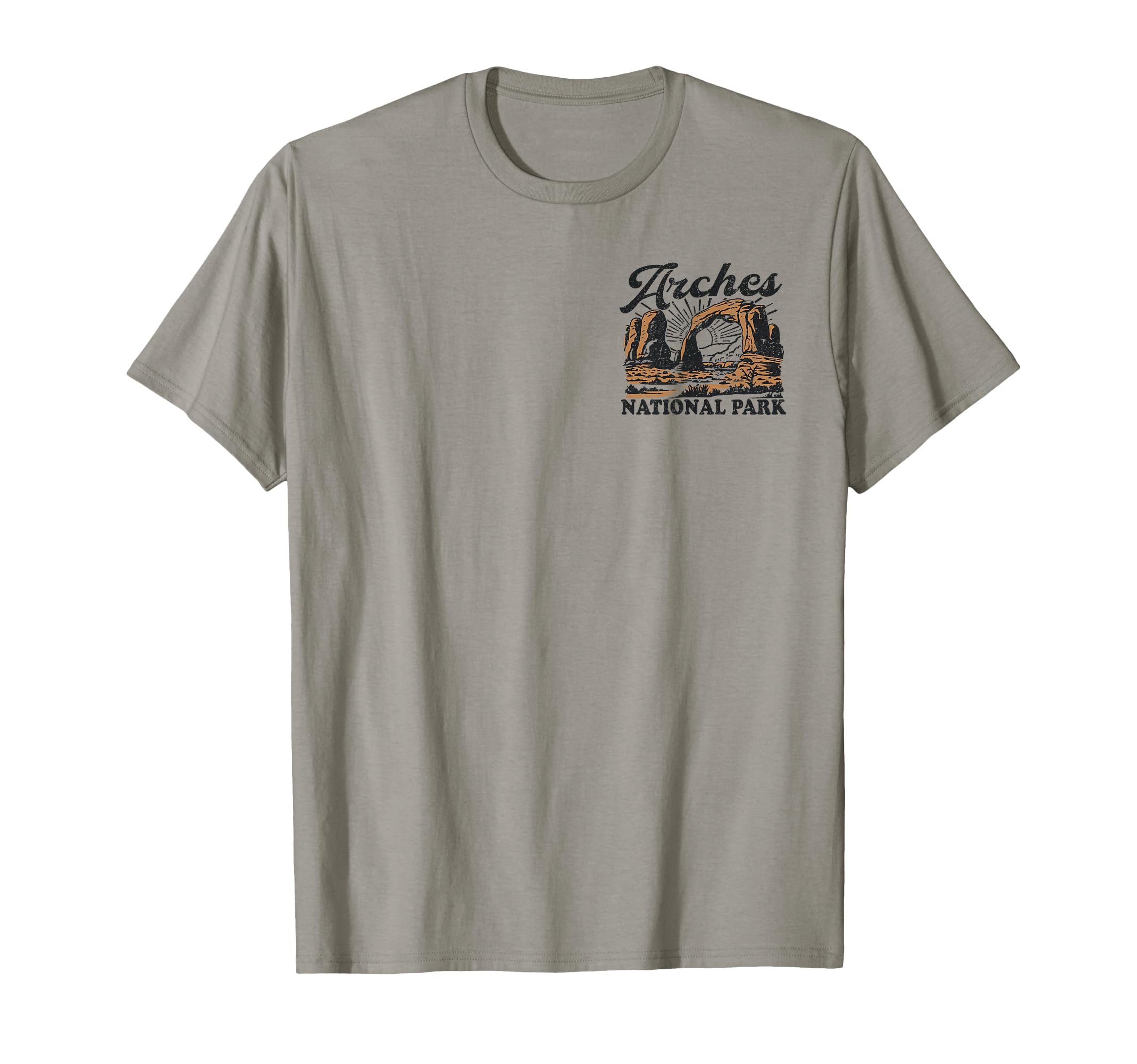 Arches National Park Front And Back T-Shirt - Streetwear Style for Adults - T-Shirt, Sweatshirt, Hoodie