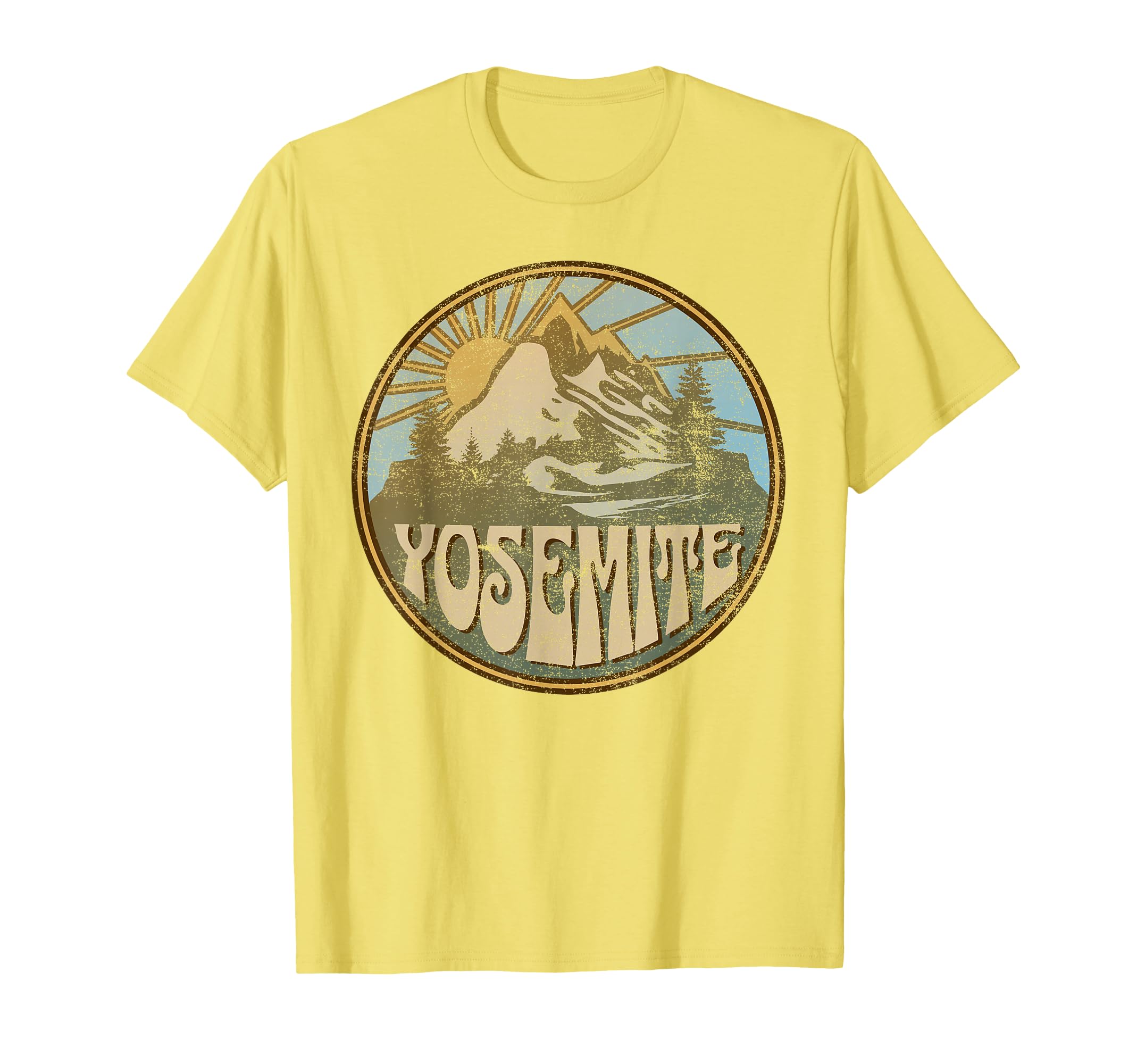 Yosemite California Nature T-Shirt - Casual Everyday Wear Men Women - T-Shirt, Sweatshirt, Hoodie