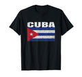Cuba Map Country Cuban Flag Gift T-Shirt - Graphic Print Unisex - T-Shirt, Sweatshirt, Hoodie