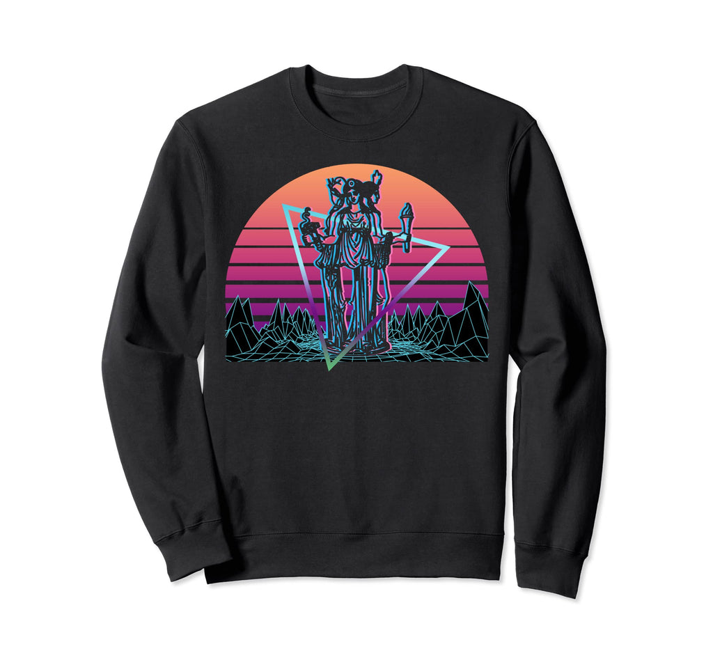 Hecate Greek Goddess Witchcraft Sweatshirt - Trendy Graphic for Adults - T-Shirt, Sweatshirt, Hoodie