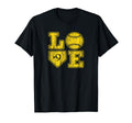 Love Baseball Softball Mom T-Shirt - Streetwear Style for Adults - T-Shirt, Sweatshirt, Hoodie