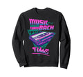 Synthwave Vaporwave Cassette Sweatshirt - Casual Everyday Wear for Adults - T-Shirt, Sweatshirt, Hoodie