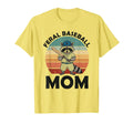 Raccoon Feral Baseball Mom Trash T-Shirt - Novelty Apparel for Adults - T-Shirt, Sweatshirt, Hoodie