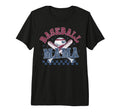 Baseball Mama Tri Blend T-Shirt - Aesthetic Graphic for Adults - T-Shirt, Sweatshirt, Hoodie