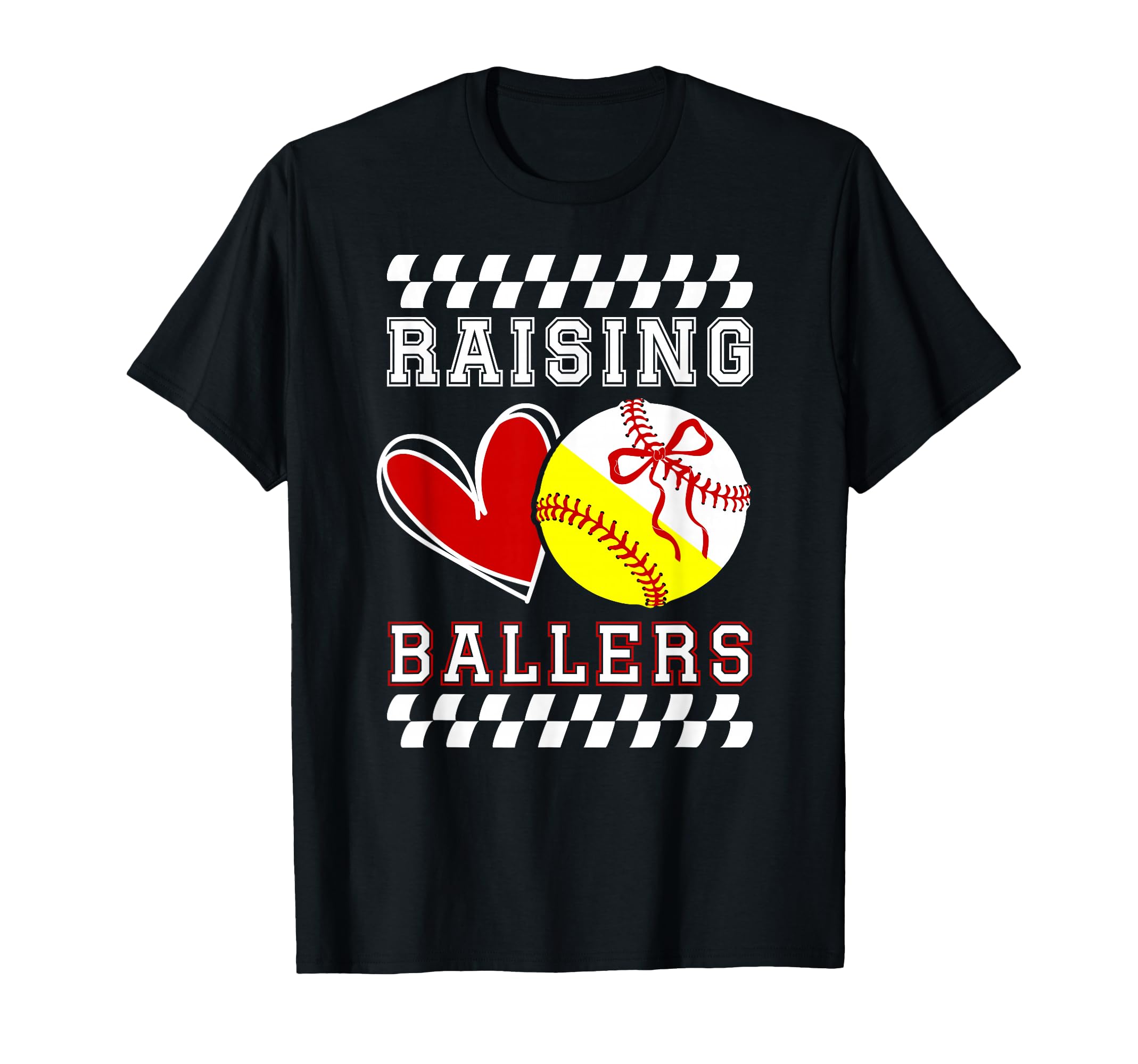 Raising Ballers Proud Baseball T-Shirt - Novelty Apparel for Adults - T-Shirt, Sweatshirt, Hoodie