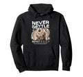 Y2K Never Settle Bold Urban Hoodie - Casual Everyday Wear Men Women - T-Shirt, Sweatshirt, Hoodie