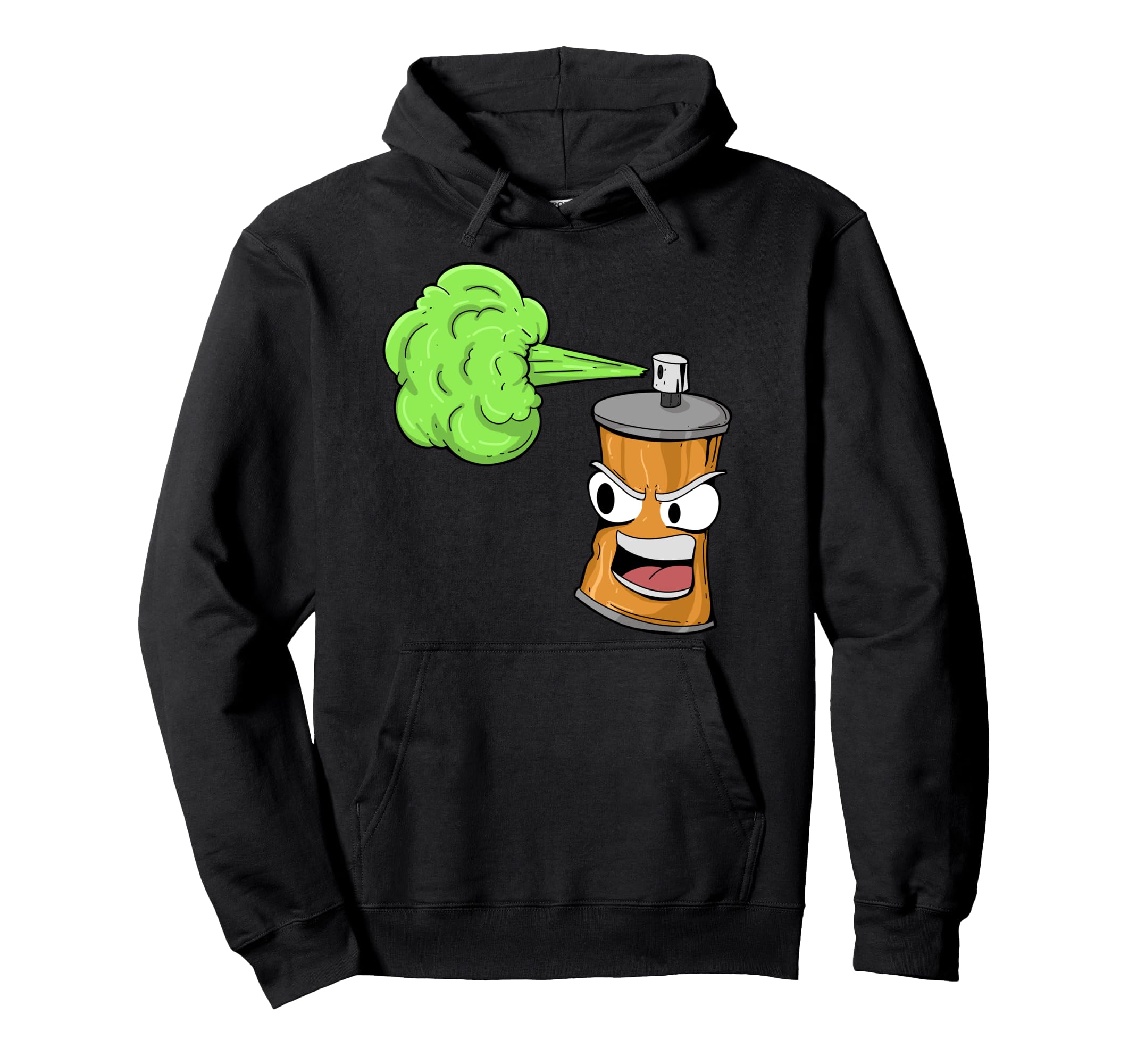 Graffiti Sprayer Spray Can Street Art Hoodie - Custom Art Print for Adults - T-Shirt, Sweatshirt, Hoodie
