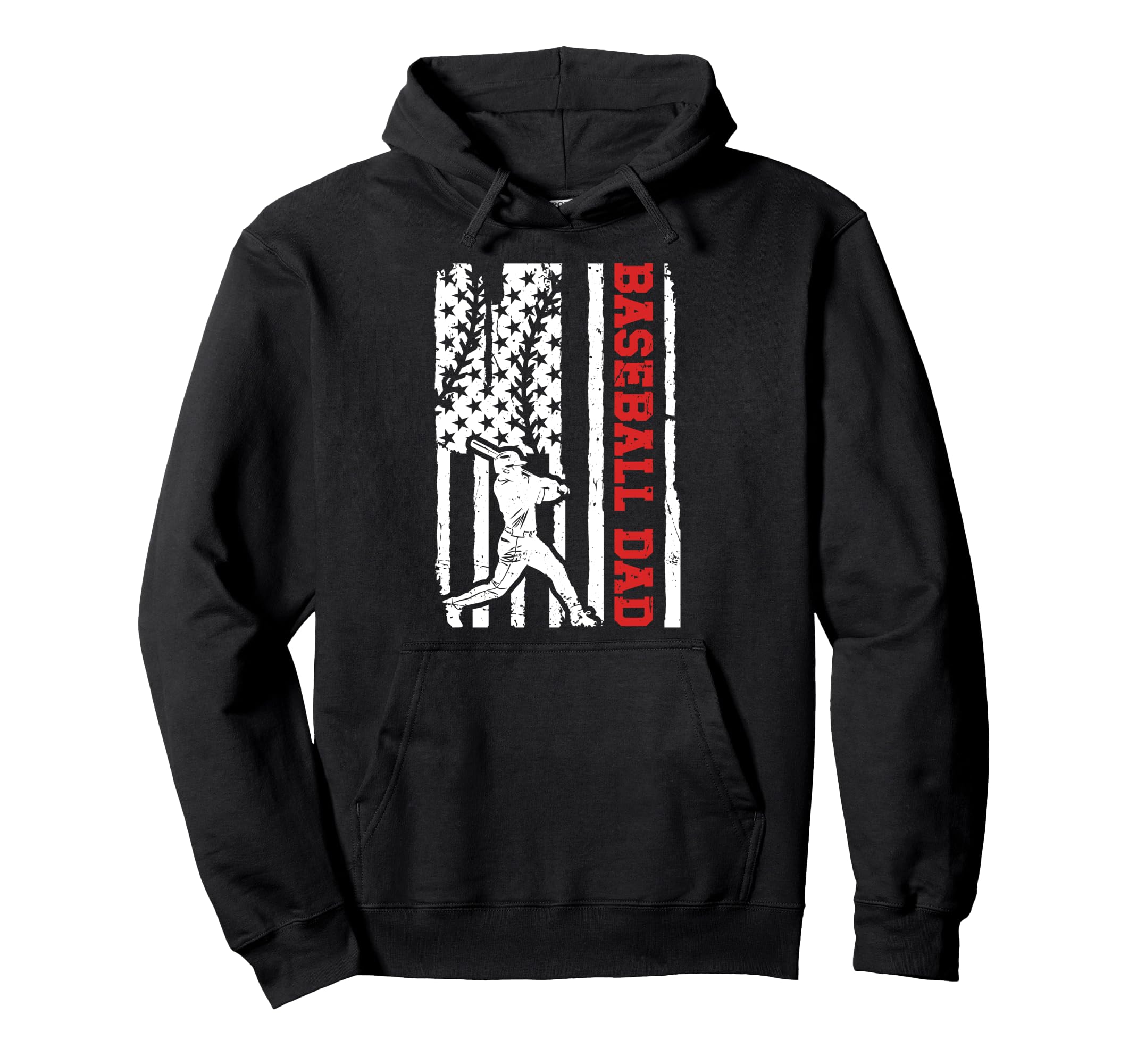 Baseball Dad Baseball Player Father Hoodie - Casual Everyday Wear Unisex - T-Shirt, Sweatshirt, Hoodie