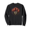 615 Grit 90S Grunge Urbandecay Sweatshirt - Fun Novelty Design for Adults - T-Shirt, Sweatshirt, Hoodie