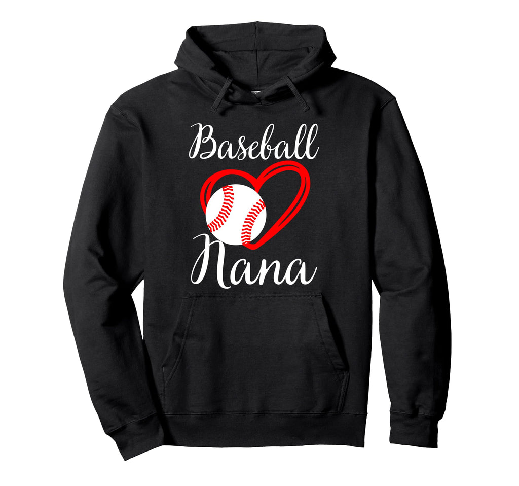 Baseball Nana Family Matching Nana Hoodie - Aesthetic Graphic for Adults - T-Shirt, Sweatshirt, Hoodie