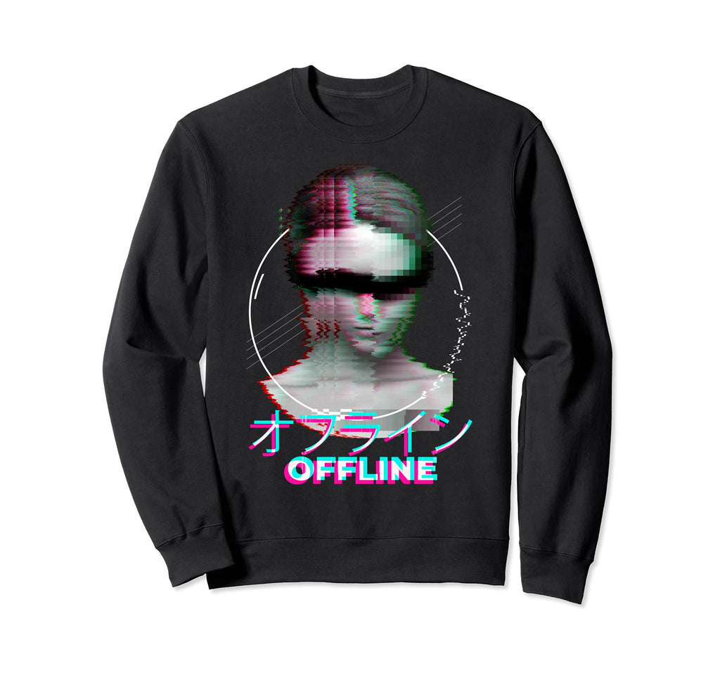 Japanese 90S Minimal Soft Grunge Sweatshirt - Unique Graphic Men Women - T-Shirt, Sweatshirt, Hoodie
