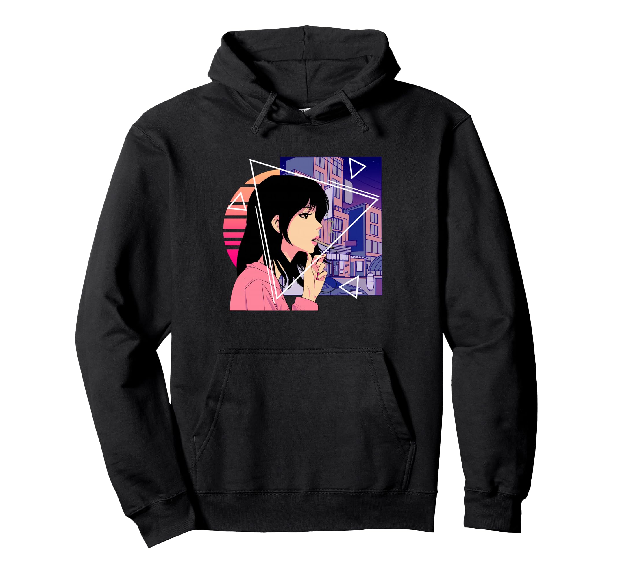 80S Japanese Lofi Vaporwave Aesthetic Hoodie - Fun Novelty Design Unisex - T-Shirt, Sweatshirt, Hoodie