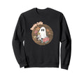 Halloween Cozy Spooky Ghost Fall Fun Sweatshirt - Graphic Print Unisex - T-Shirt, Sweatshirt, Hoodie