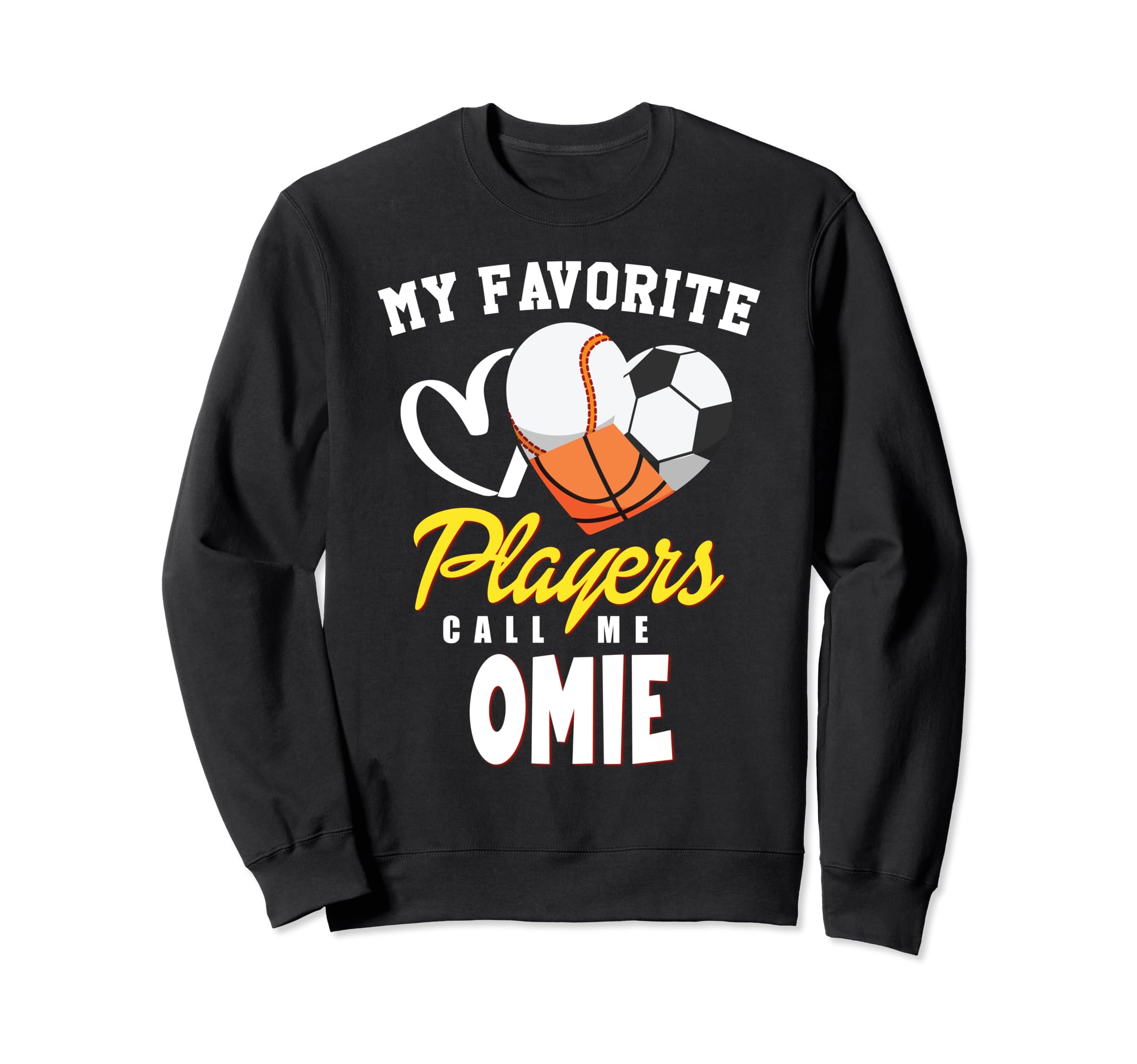 My Favorite Players Baseball Sweatshirt - Custom Art Print for Adults - T-Shirt, Sweatshirt, Hoodie
