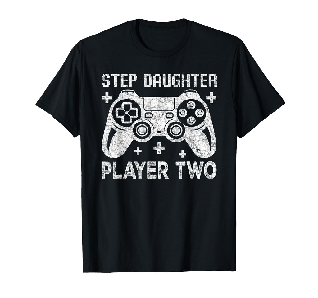 Gamer Stepdad Fathers Day Step Dad Step T-Shirt - Unique Graphic Unisex - T-Shirt, Sweatshirt, Hoodie