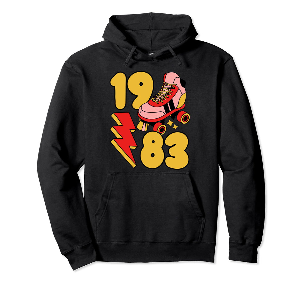 1983 Roller Skate 80S Nostalgia Collector Hoodie - Aesthetic Graphic Unisex - T-Shirt, Sweatshirt, Hoodie
