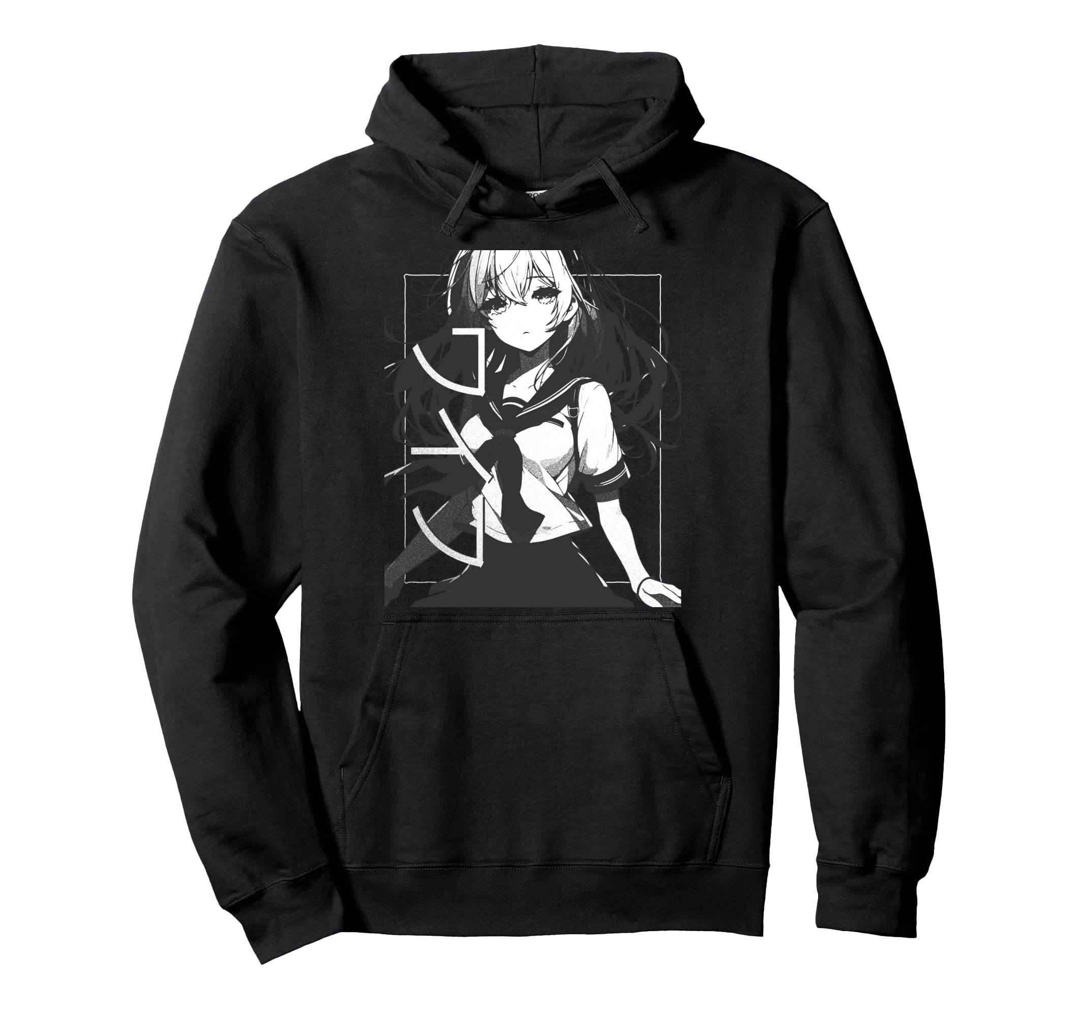 Anime Waifu Japanese Aesthetic Kawaii Hoodie - Fun Novelty Design Unisex - T-Shirt, Sweatshirt, Hoodie