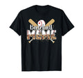 Baseball Meme Leopard Meme Baseball T-Shirt - Minimalist Print for Adults - T-Shirt, Sweatshirt, Hoodie