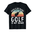 Funny Papa Golf Is My Game Sunset T-Shirt - Streetwear Style Unisex - T-Shirt, Sweatshirt, Hoodie
