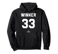 Jesse Winker 33 Mlbpa Cincinnati Hoodie - Novelty Apparel Men Women - T-Shirt, Sweatshirt, Hoodie