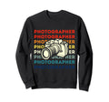 Photographer Photography Camera Sweatshirt - Custom Art Print for Adults - T-Shirt, Sweatshirt, Hoodie