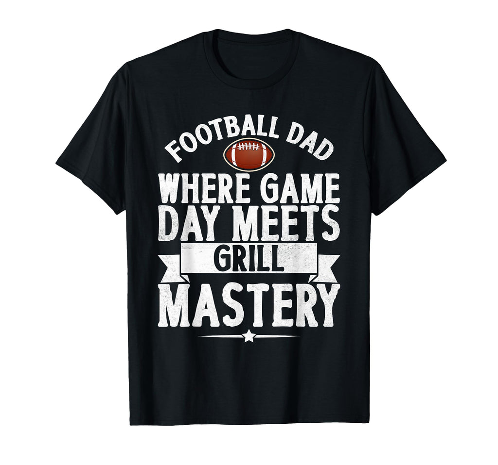 Where Game Day Meets Grill Mastery T-Shirt - Graphic Print Men Women - T-Shirt, Sweatshirt, Hoodie