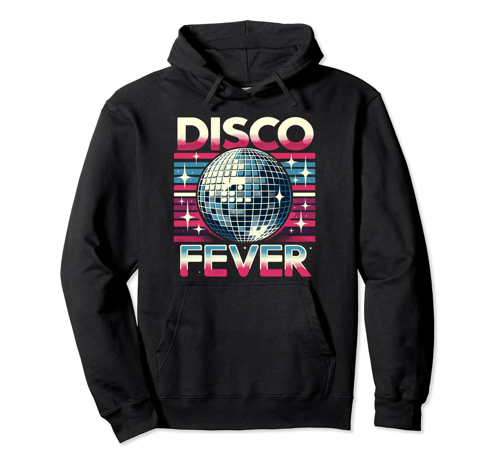 Disco Fever Dance Party Mirror Ball Hoodie - Streetwear Style for Adults - T-Shirt, Sweatshirt, Hoodie