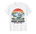 Mount Rainier National Park Washington T-Shirt - Custom Art Print Unisex - T-Shirt, Sweatshirt, Hoodie
