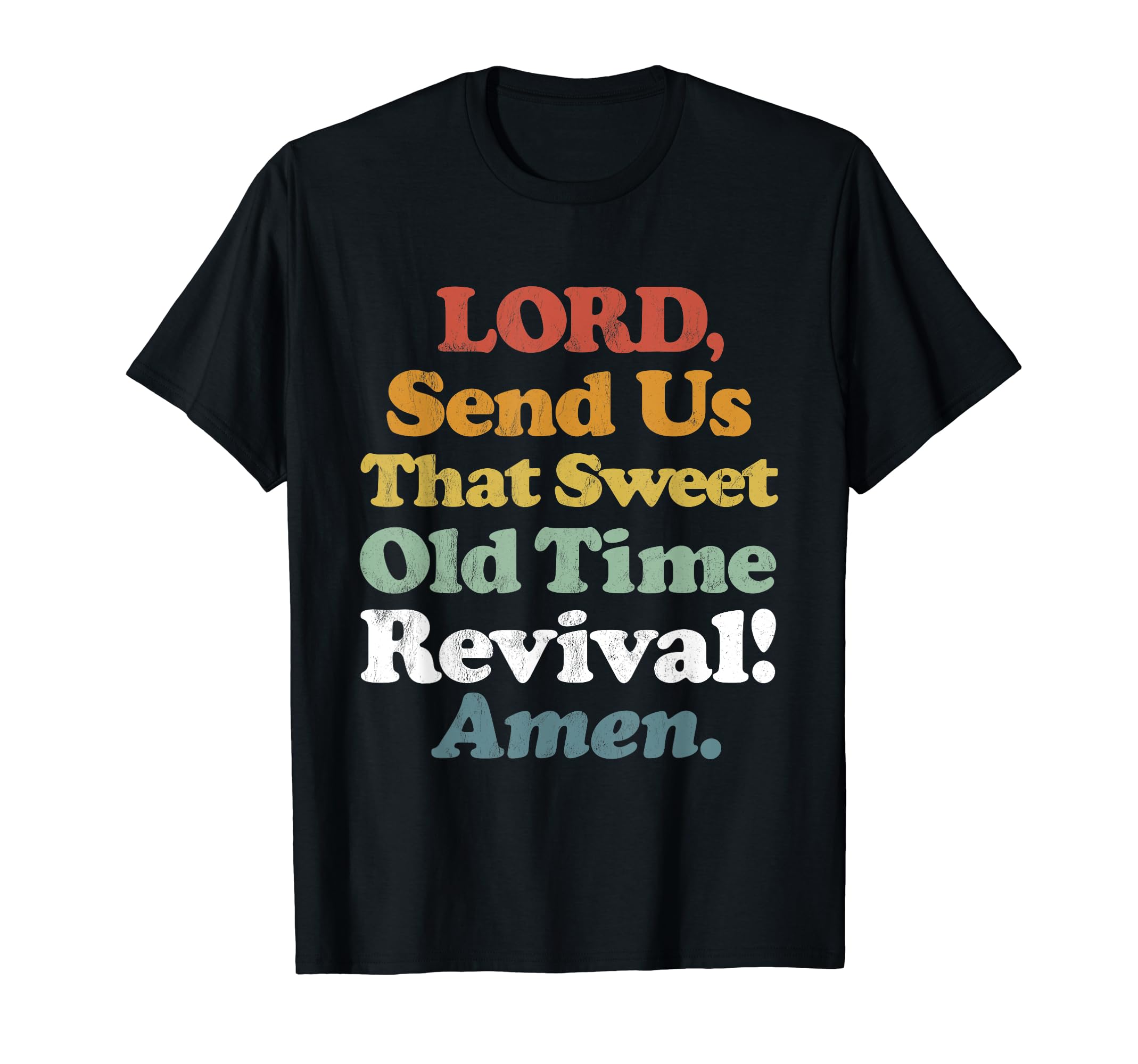 Christian Revival Grunge Striped Jesus T-Shirt - Graphic Print Unisex - T-Shirt, Sweatshirt, Hoodie