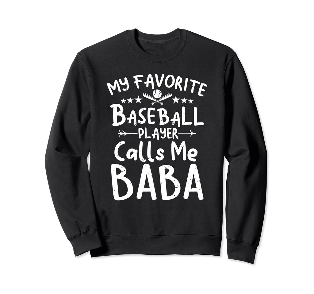 My Favorite Baseball Player Sweatshirt - Casual Everyday Wear for Adults - T-Shirt, Sweatshirt, Hoodie