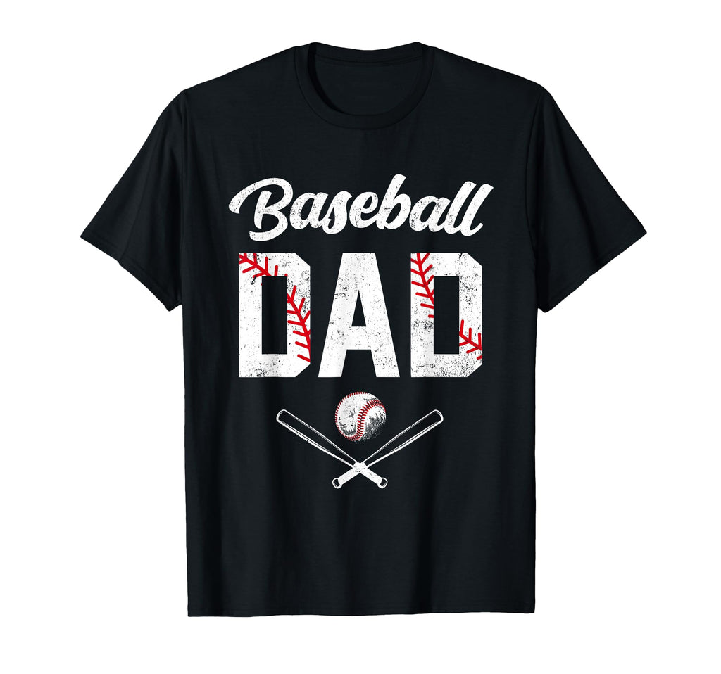 Baseball Dad Happy Fathers Day Shirts T-Shirt - Fun Novelty Design Unisex - T-Shirt, Sweatshirt, Hoodie