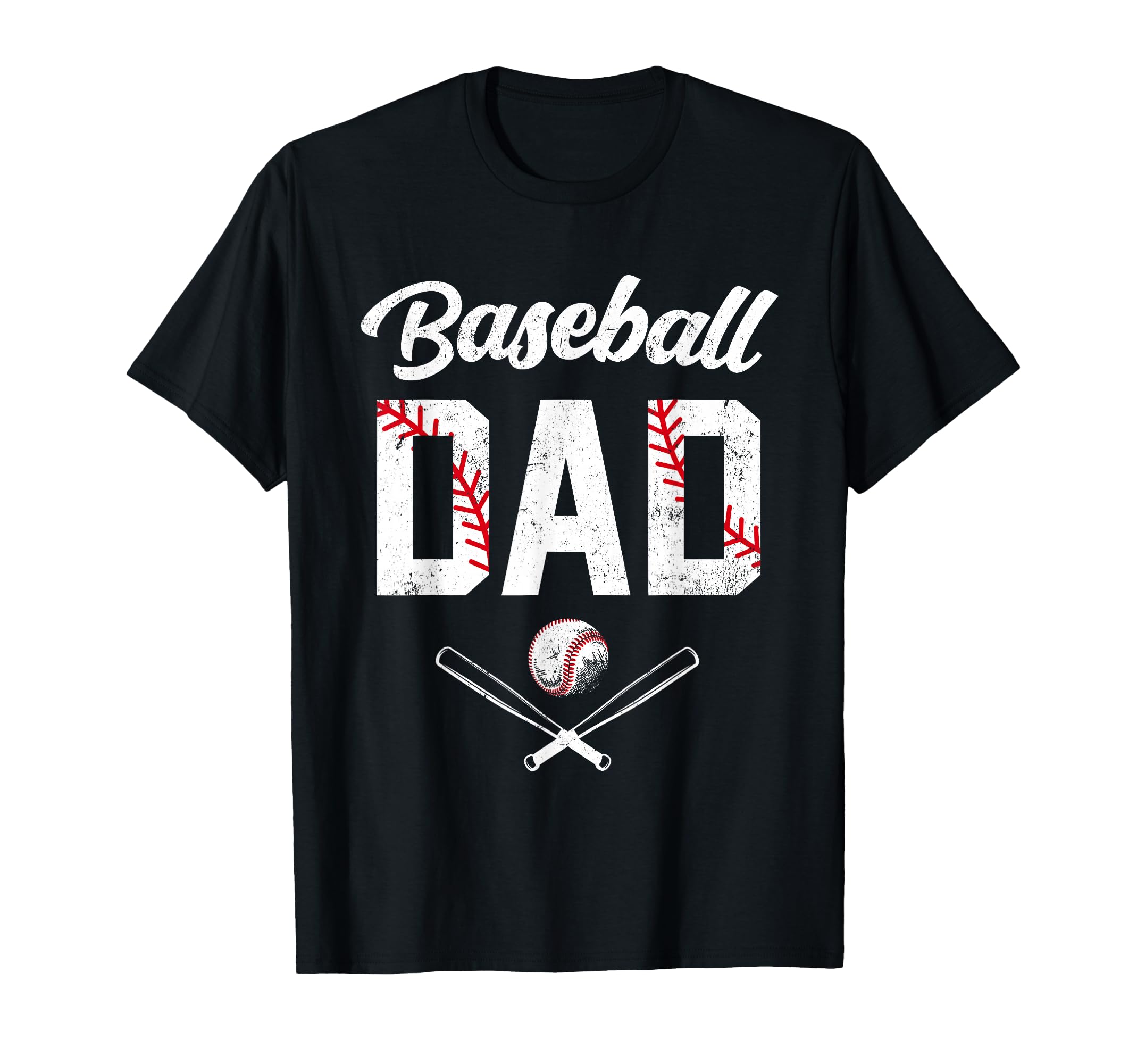 Baseball Dad Happy Fathers Day Shirts T-Shirt - Fun Novelty Design Unisex - T-Shirt, Sweatshirt, Hoodie