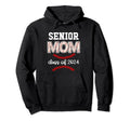 Proud Senior Baseball Mom Class 2024 Hoodie - Novelty Apparel for Adults - T-Shirt, Sweatshirt, Hoodie