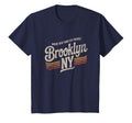 Brooklyn Ny Distressed T-Shirt - Fun Novelty Design Unisex - T-Shirt, Sweatshirt, Hoodie